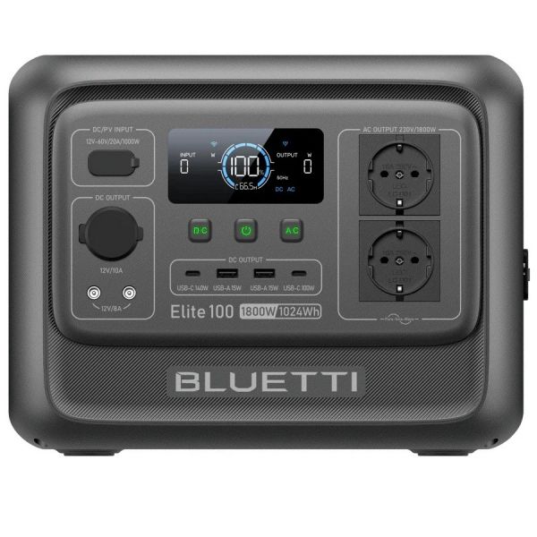   Bluetti Elite 100 V2, 1800W, 1024Wh_OEM -  9
