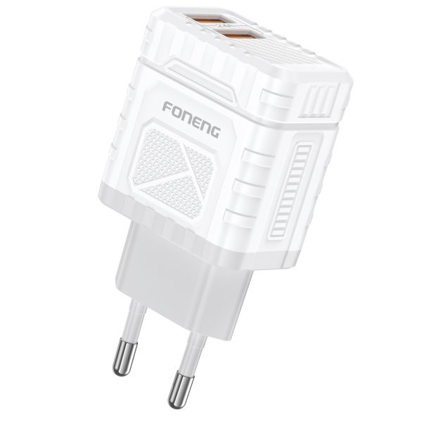�������� ������� Foneng EU57 (2USB�2.4A) White (EU57-CH) - �������� 1