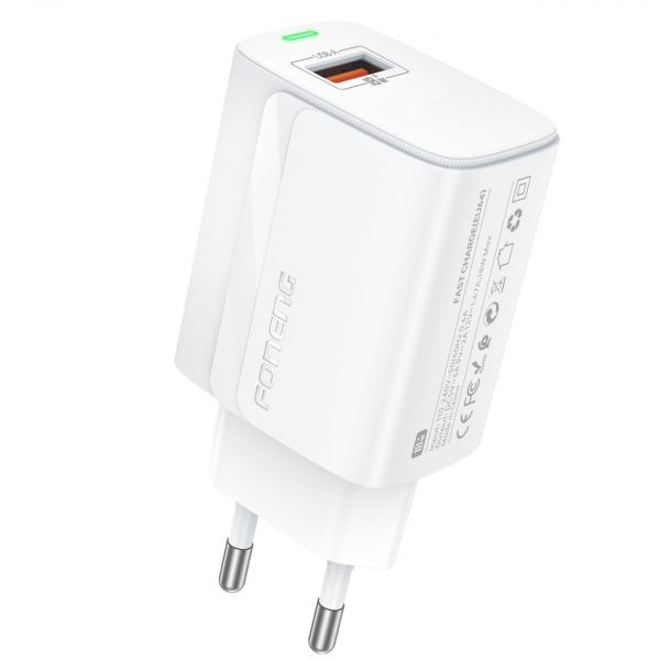  Foneng EU64 (USB3A) 18W White (EU64-CH-W) -  1