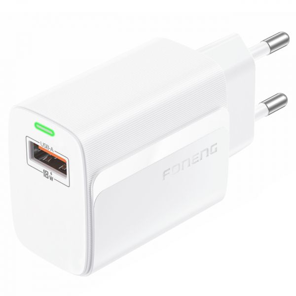   Foneng EU64 (USB3A) 18W White (EU64-CH-W) -  2