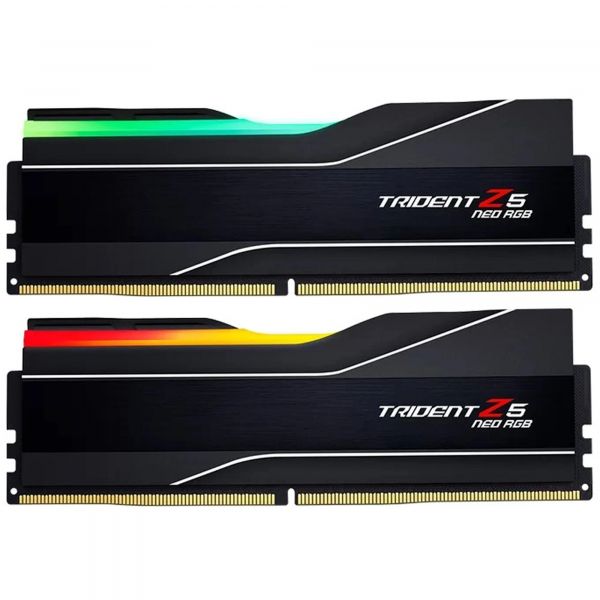     DDR5 32GB (2x16GB) 6000 MHz Trident Z5 Neo RGB Black G.Skill (F5-6000J2836G16GX2-TZ5NR) -  1