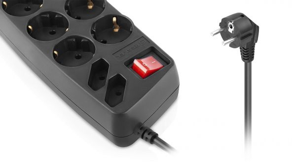 Գ���� �������� REAL-EL RS-10 Protect 1.8m Black - �������� 5