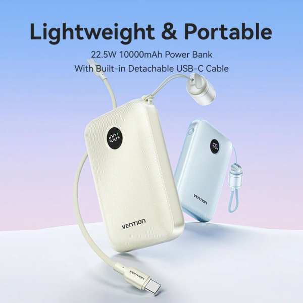 ������������� ��������� ������� Vention 10000mAh 22.5W Blue (FKAL0-C) - �������� 2