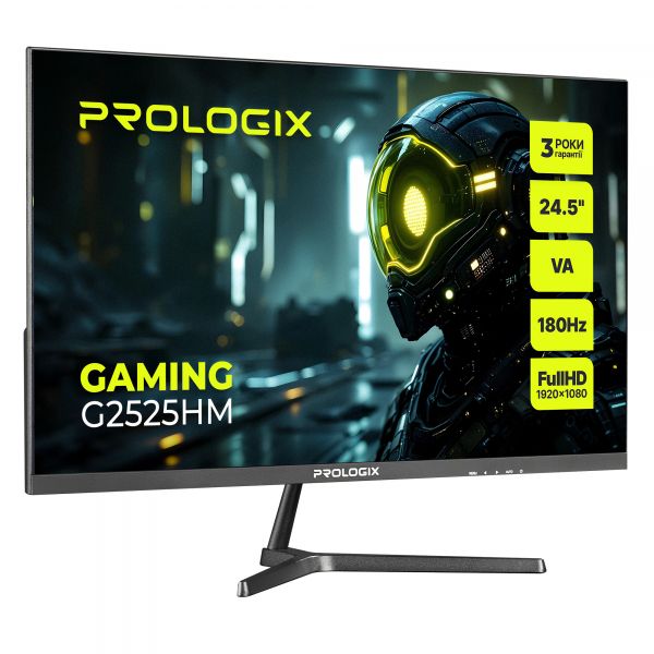  Prologix Gaming 24.5" G2525HM VA Black 180Hz -  2