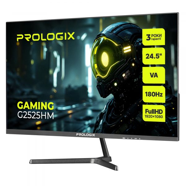  Prologix Gaming 24.5" G2525HM VA Black 180Hz -  3