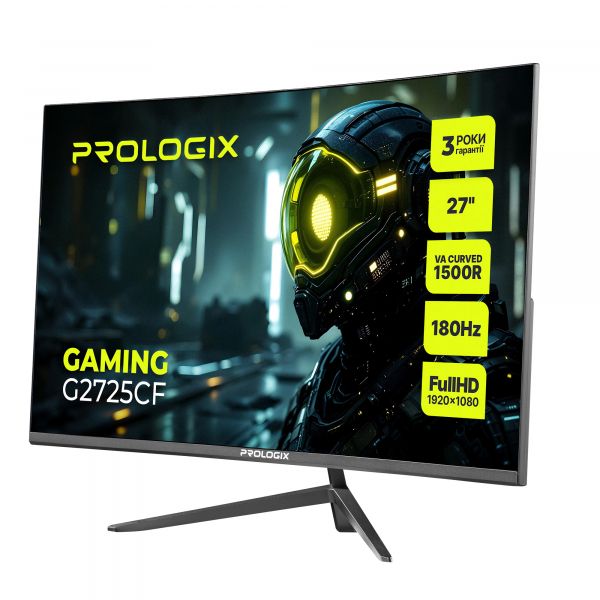  Prologix Gaming 27" G2725CF VA Black Curved 180Hz -  3