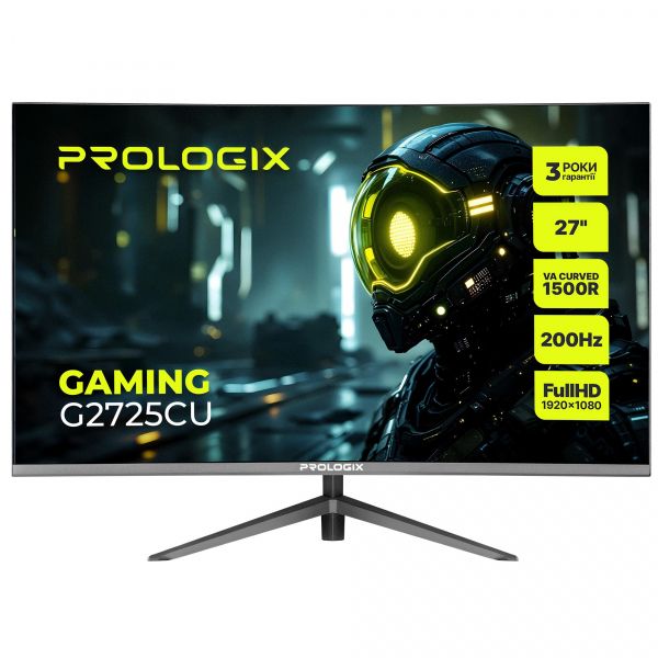 ������� Prologix Gaming 27" G2725CU VA Black Curved 200Hz - �������� 9