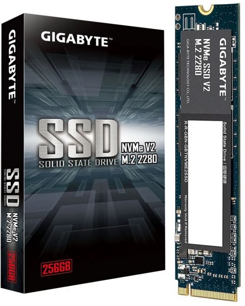 ����������� SSD  256GB Gigabyte NVMe SSD V2 M.2 PCIe 3.0 x4 3D NAND TLC (G3NVMEV2256G) - �������� 3