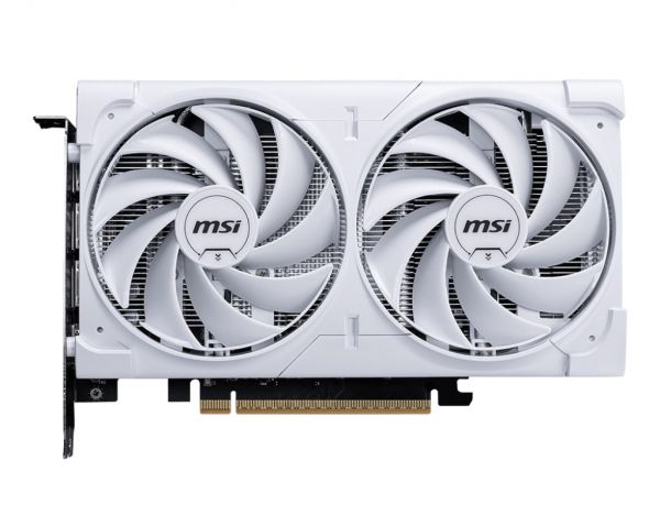 ���������� GF RTX 5060 8GB GDDR7 Ventus 2X OC White MSI (GeForce RTX 5060 8G VENTUS 2X OC WHITE) - �������� 1