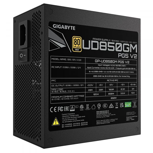 ���� �������� Gigabyte GP-UD850GM PG5 V2 850W - �������� 5