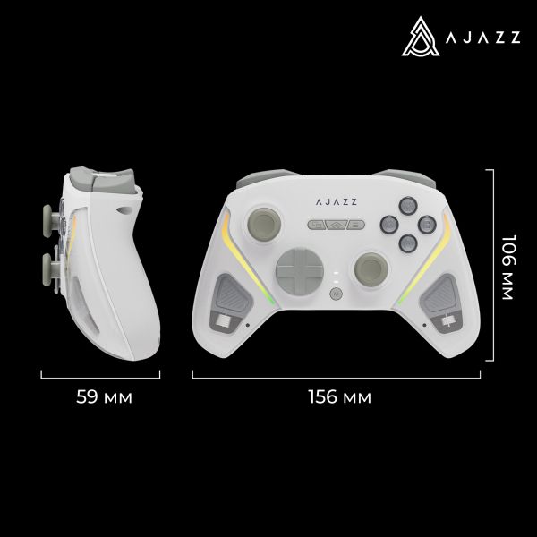 ������� Ajazz GP100S RGB White - �������� 16