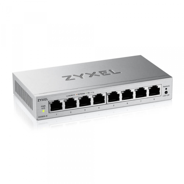 ���������� ZYXEL GS1200-8 v3 (GS1200-8V3-EU0101F) - �������� 3