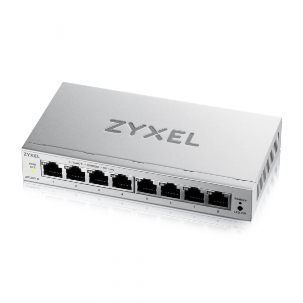 ���������� ZYXEL GS1200-8 v3 (GS1200-8V3-EU0101F) - �������� 4