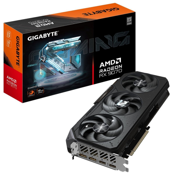 ³�������� AMD Radeon RX 9070 16GB GDDR6 Gaming Gigabyte (GV-R9070GAMING-16GD) - �������� 1