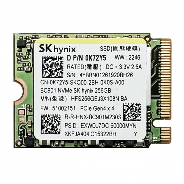 ����������� SSD 256GB SK hynix M.2 2230 NVMe PCIe 4.0 x4 (HFS256GEJ3X108N) - �������� 1