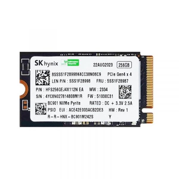 SSD ���������� SK hynix 256GB  M.2 2242 NVMe PCIe 4.0 x4 (HFS256GEJ4X164N) - �������� 1