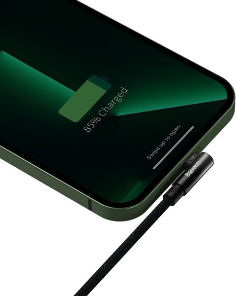  Baseus MVP 2 USB - Lightning, 2.4A, 2 Black (CAVP000101) -  4