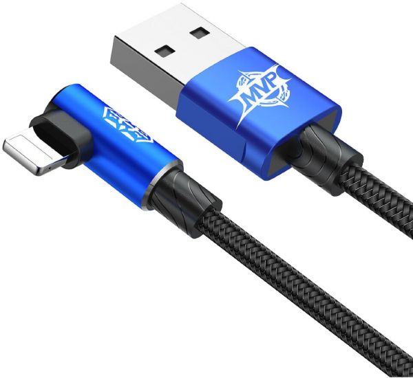 ������ Baseus MVP USB - Lightning, 2.0A, 1� Blue (CALMVP-03) - �������� 2