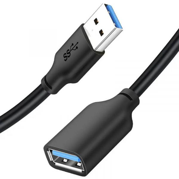 ������-���������� Cabletime USB - USB V 3.0 (M/F), 0.5 �, Black (CA11L) - �������� 1