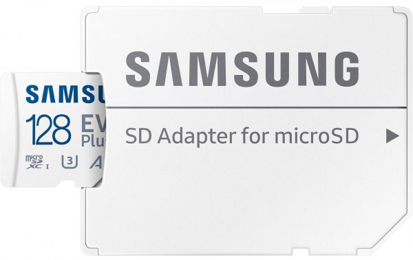 ����� ���'�� ����� ���`�� MicroSDXC  128GB UHS-I/U3 Class 10 Samsung Evo Plus R160MB/s + SD-������� (MB-MC128SA/EU) - �������� 5