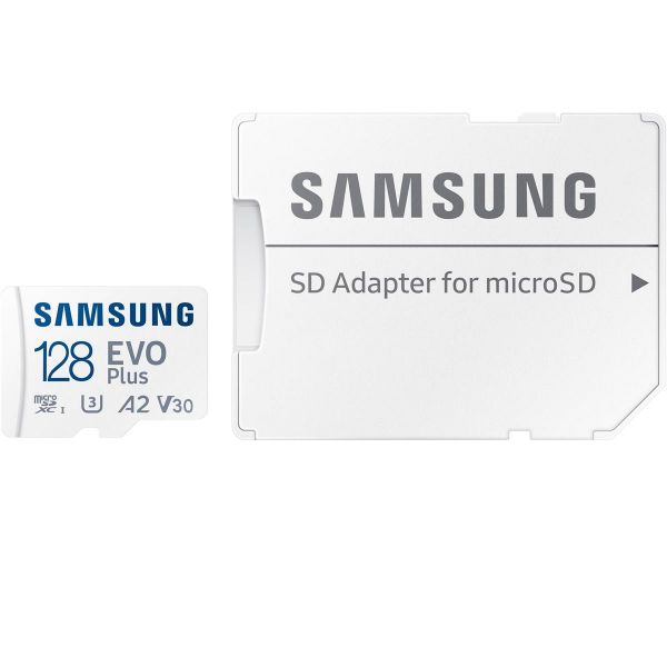����� ���'�� ����� ���`�� MicroSDXC  128GB UHS-I/U3 Class 10 Samsung Evo Plus R160MB/s + SD-������� (MB-MC128SA/EU) - �������� 6