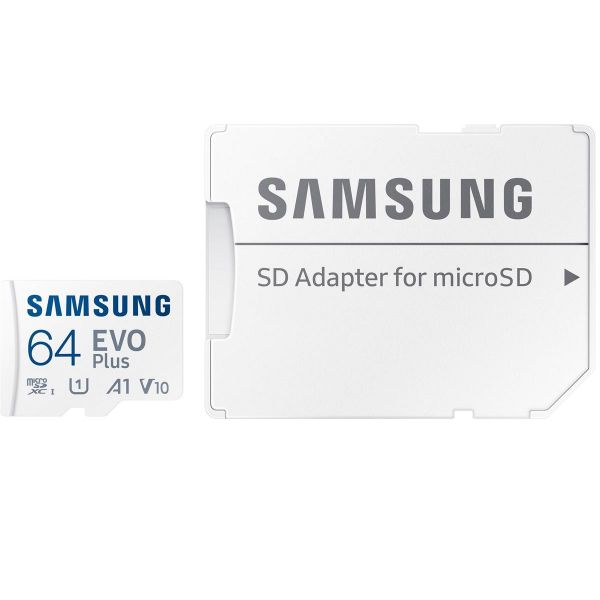 ����� ������ MicroSDXC 64GB UHS-I/U3 Class 10 Samsung Evo Plus R160MB/s + SD-������� (MB-MC64SA/EU) - �������� 1