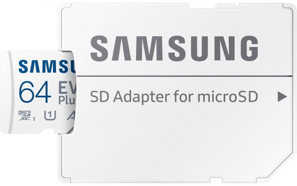 ����� ������ MicroSDXC 64GB UHS-I/U3 Class 10 Samsung Evo Plus R160MB/s + SD-������� (MB-MC64SA/EU) - �������� 2