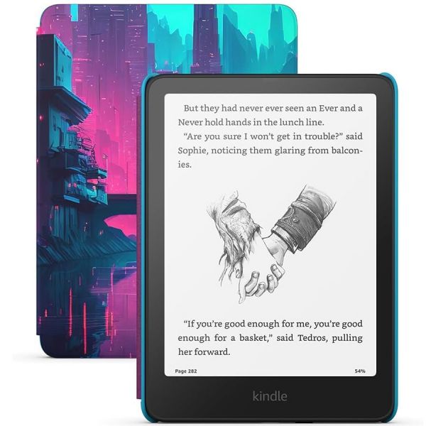 ���������� ����� Amazon Kindle Paperwhite Kids (12th Gen) 16GB Black with Cyber City Cover_JP - �������� 1