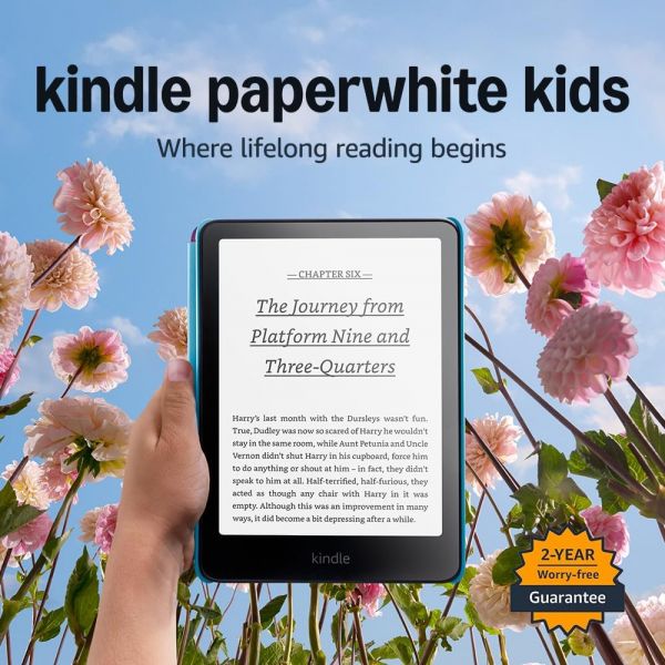 ���������� ����� Amazon Kindle Paperwhite Kids (12th Gen) 16GB Black with Starfish Cover_JP - �������� 2