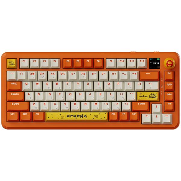   Ajazz AK820 MAX Avocado Switch Orange (AK820MAX-AS-OW) -  1