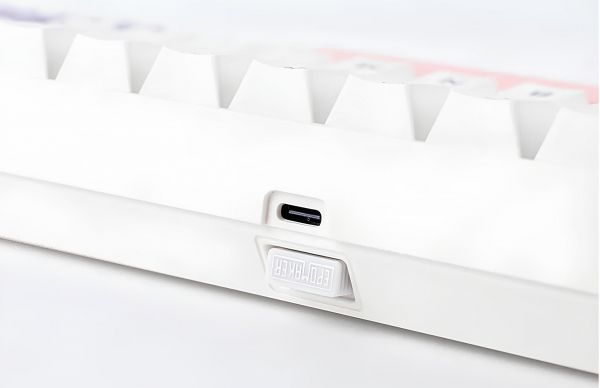 ��������� ���������� Epomaker EP64 60% Mulan Switch Hot-Swap (2.4G/BT/USB) RGB UA White (EP64-W-M) - �������� 4