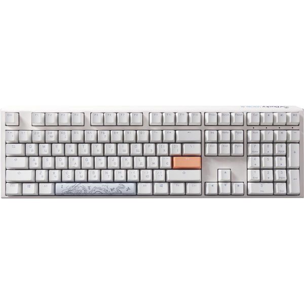  Ducky One 3 Cherry MX Blue RGB UA USB White (DKON2108ST-CUAPXPWWWSC1) -  2