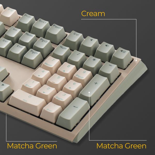 ��������� Ducky One 3 Cherry MX Speed Silver UA USB Matcha Cream (DKON2108-PUAPX�AEGGC1) - �������� 5