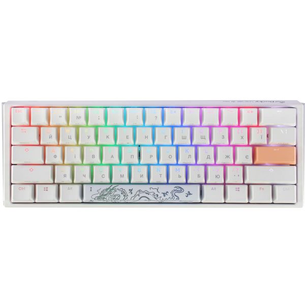 ��������� Ducky One 3 Mini Cherry MX Brown RGB UA USB White (DKON2161ST-BUAPXPWWWSC1) - �������� 1
