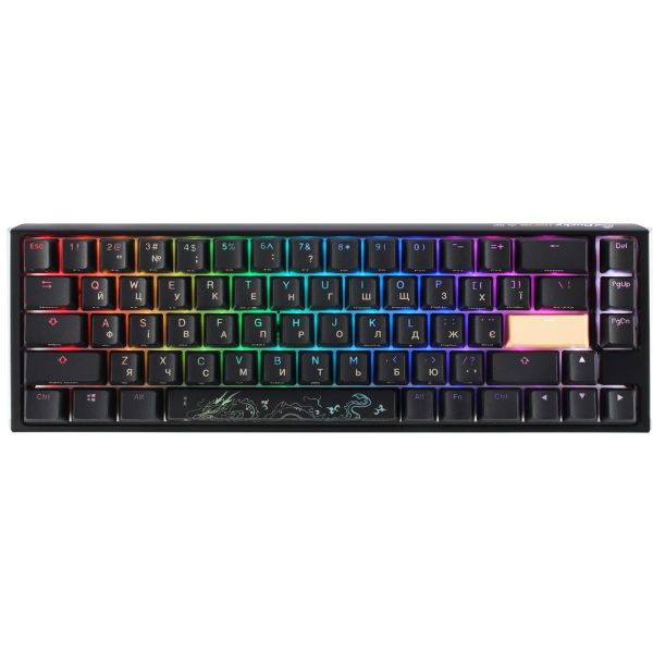  Ducky One 3 SF Cherry MX Red RGB UA USB Black (DKON2167ST-RUAPXCLAWSC1) -  1