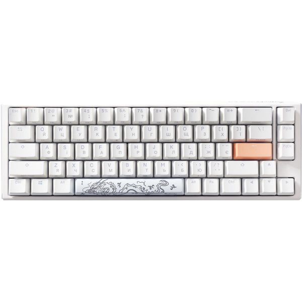  Ducky One 3 SF Cherry MX Red RGB UA USB White (DKON2167ST-RUAPXPWWWSC1) -  2