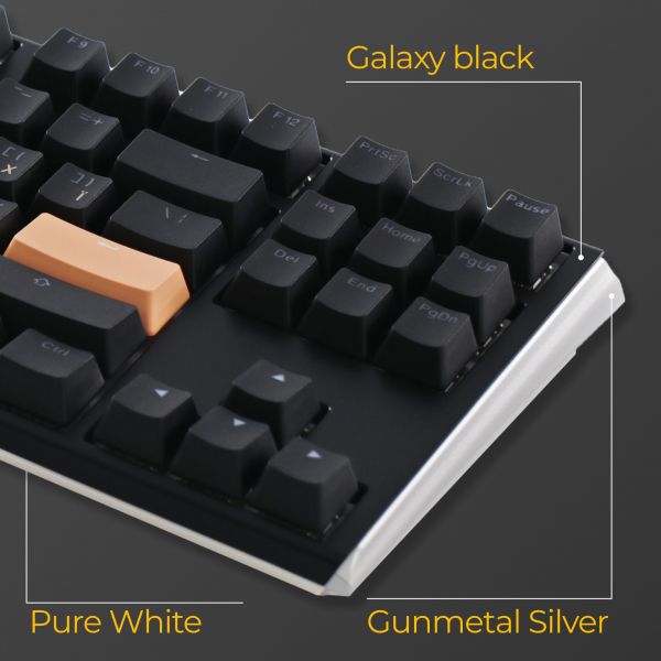  Ducky One 3 TKL Cherry MX Blue RGB UA USB Black (DKON2187ST-CUAPXCLAWSC1) -  6