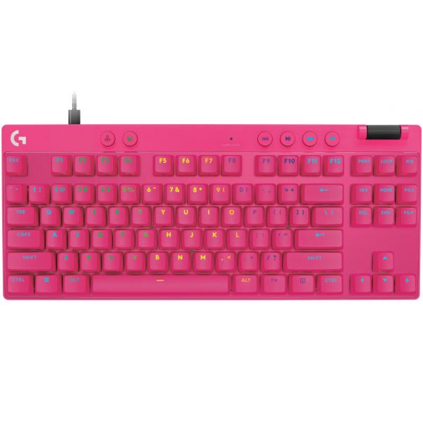 ���������� Logitech G PRO X TKL Rapid Magenta (920-013253) - �������� 1