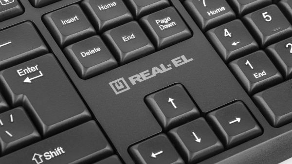 �������� (����������, ����) ������������ REAL-EL Kit 551W Black USB - �������� 8