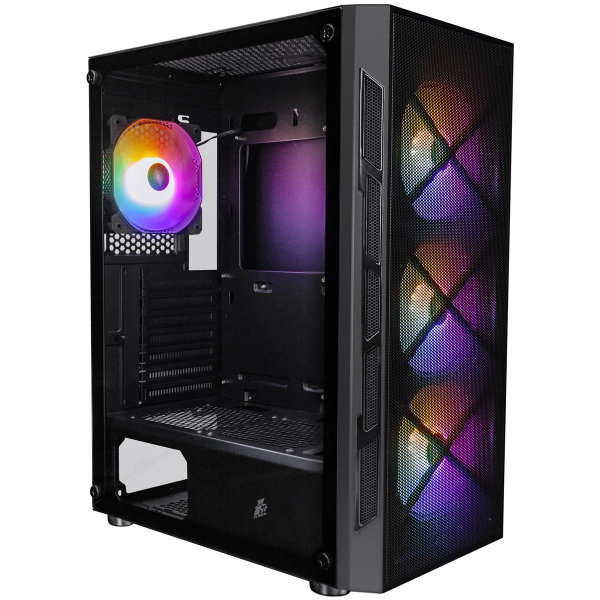 ������ 1stPlayer XP-BK-4F1 Black 750W (XP-BK-4F1-PS-750FK-EU) - �������� 1