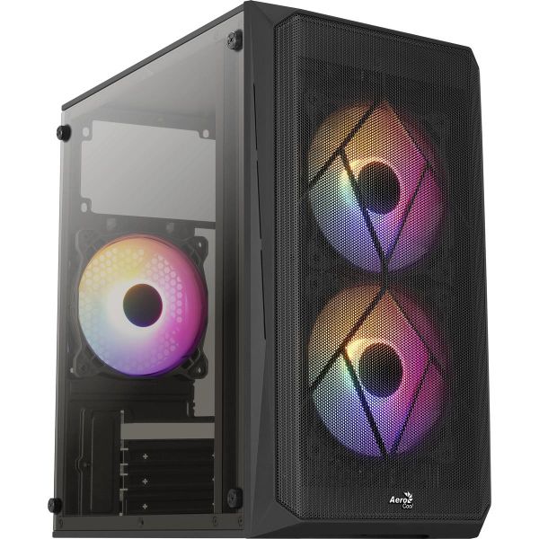 ������ AeroCool CS-107-A-BK-v2 (ACCX-PC14002.11) Black 600W - �������� 1