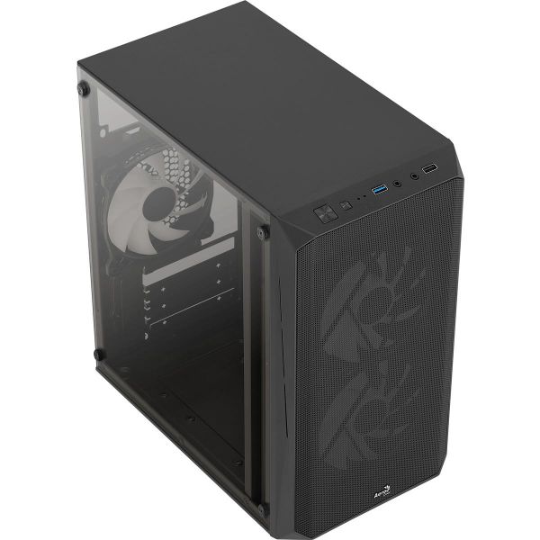 ������ AeroCool CS-107-A-BK-v2 (ACCX-PC14002.11) Black 600W - �������� 13