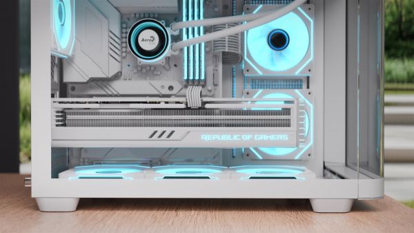 ������ AeroCool P300C-G-WT-v1 (ACCS-PN02033.21) White ��� �� - �������� 4