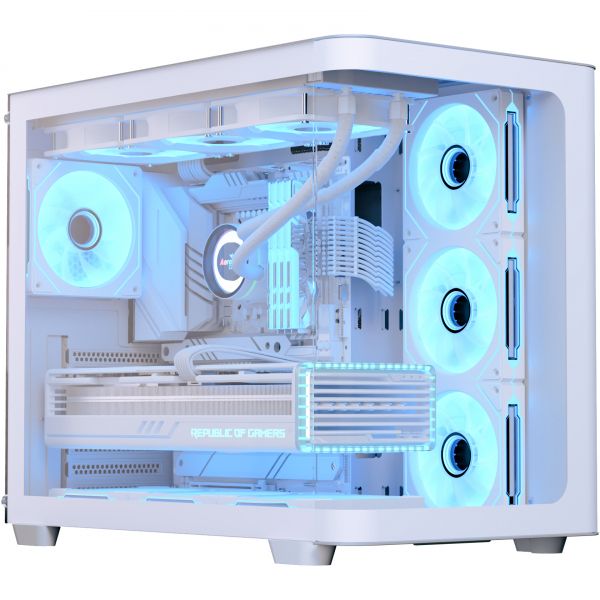  AeroCool P500C-G-WT-v1 (ACCM-PN01043.21) White   -  1
