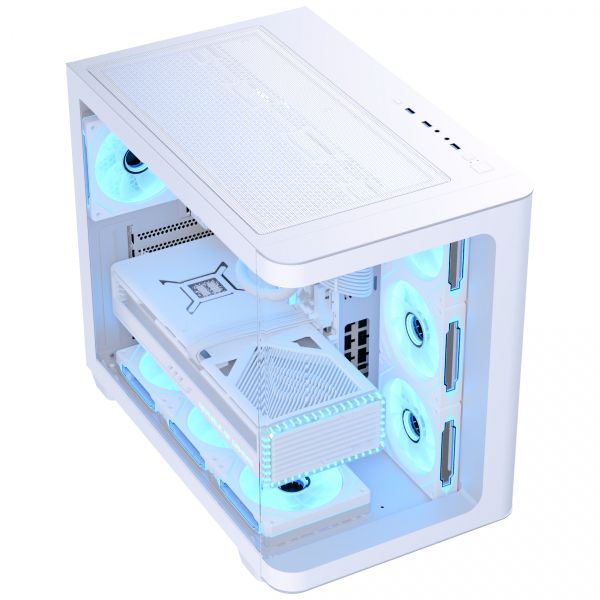  AeroCool P500C-G-WT-v1 (ACCM-PN01043.21) White   -  2