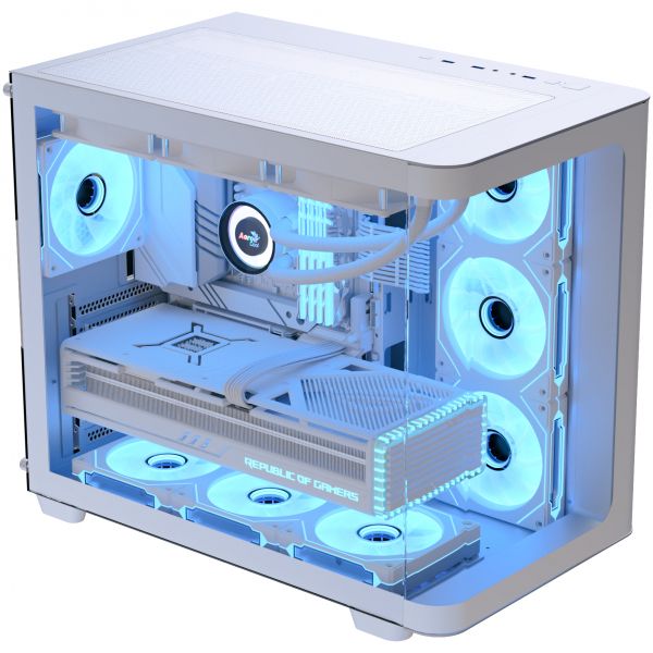  AeroCool P500C-G-WT-v1 (ACCM-PN01043.21) White   -  3
