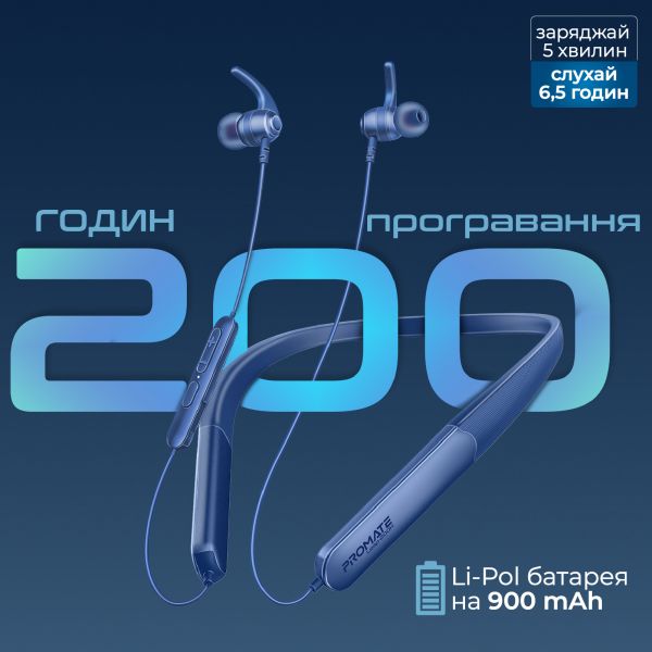 ��������� Promate Leap-200H Blue - �������� 5