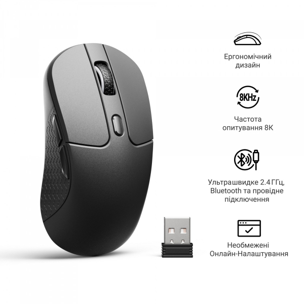 ���� ������������ Keychron M3 WL Black (M3-A23) - �������� 6