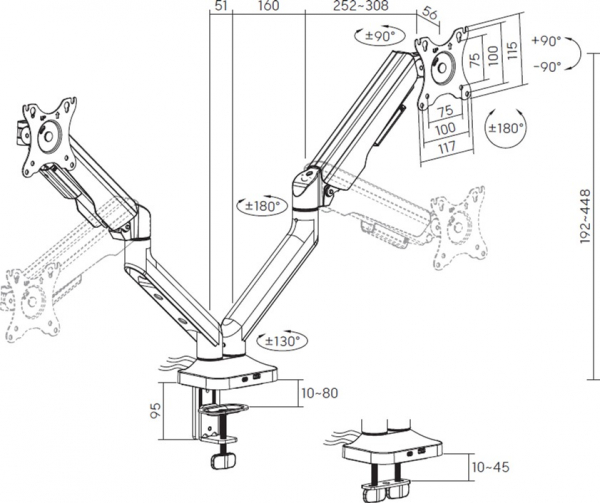 � ��������� ���������� ��� ���� ��������� OfficePro 17-35" White (MA452W) - �������� 7