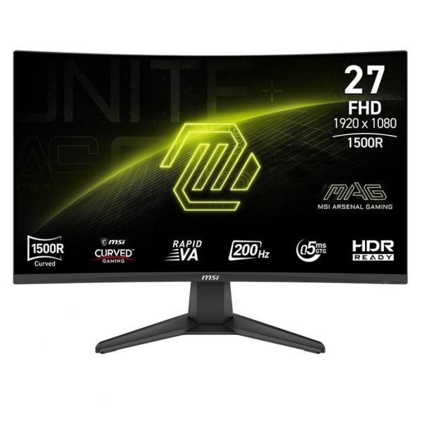 ������� MSI 27" MAG 276CF E20 VA Black Curved 200Hz - �������� 1